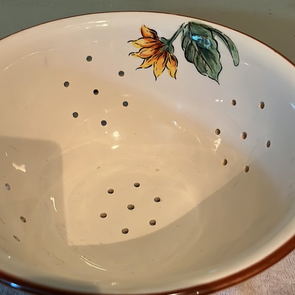 Ceramic strainer Maxcera sunflower - Picture 2 of 4